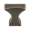 Berenson Aspire Series Verona Bronze | 1-1/4" (32 mm) L x 3/4" (19 mm) W Knob, - 2033-10VB-P | H203310VB
