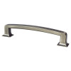 Berenson Hearthstone Series 6-5/16" (160 mm) Center to Center Vintage Nickel Pull, - 2162-1VTN-P | H21621VTN