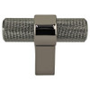 Berenson Radial Reign Matte Black and Modern Brushed Gold Knob | Black Nickel | H50724098