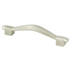 Berenson Opus Pulls | Satin Nickel, Center: 96mm, Length: 5 1/16", Width: 5/8", Height: 1 7/16" | H71471015