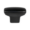 Berenson Transitional Advantage One Rounded Rectangle Knob | Matte Black | H91831055