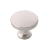 Hickory Hardware 1-3/8 Inch (35Mm) Forge Cabinet Knob | SATIN NICKEL | PRO56SN