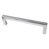 Berenson PRO Premier Square Bar Pulls | Polished Chrome, 128 mm | PROPR14PC