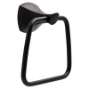 Liberty Hardware Sandover Towel Ring | Matte Black | SAN46FB