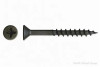 Deerwood Fasteners Flat Head | #2 Phillips Drive Standard Point - black - #8 x 2-1/2", Box of 1,000 | WW38410