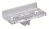 Knape & Vogt KV Standard and Bracket Accessories 1" Adjustment | 103 Clear Plastic Front End Rest, Box of 100 | 103PLAS