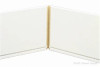 White Vinyl Drawer Sides | Width: 10" X 96" | 10BHKWH