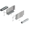 Blum Legrabox C Height Drawer Profile Sets - Stainless Steel | 22" / 550mm (21-5/8") | 770C5502I