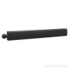 Sidelines Matte Black Pull Out Valet Rod | 15/16"W x 13-3/4"D, Side Mount, Aluminum, 35lb Weight Capacity - CVLPOSL-14-MB-1 | CVLPOSL14MB1