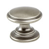 Berenson Andante Knobs | Antique Pewter, Height: 1 3/16'', 1" | H78931AP