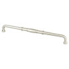 Berenson Forte Appliance Pulls | Brushed Nickel, Center: 18", 19", Width: 1 1/8", Height: 2 1/2" | H82971BPN