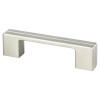 Berenson Skyline Pulls | Brushed Nickel, Center: 3" & 96mm, 4 13/16" | H92001BPN
