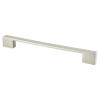 Berenson Skyline Pulls | Brushed Nickel, Center: 224mm, 9 1/4" | H92061BPN