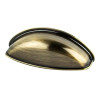 Berenson Euro Moderno Cup Pulls | Antique Brass | H97131BAB