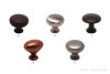 Berenson American Classics Knobs | Weathered Nickel, Height: 1", Letter: C | H99271WN