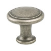 Berenson American Classics Knobs | Weathered Nickel, Height: 1", Letter: C | H99271WN