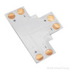 Tresco FlexTape SMD Back-To-Back (5/Bag) | Tee Connector, White | LFLTPETEEDFE