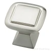 Liberty Hardware 32mm Square Knob with Square Base | P20327SNC