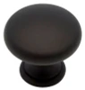Liberty Hardware Builder s Builder s 1-1/4" Knob (Hollow) | Flat Black | PN2001FBC