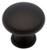 Liberty Hardware Liberty Builders Program Series | 1-1/4" (32 mm) Diameter Flat BlackKnob, - PN2001-FB-C | PN2001FBC