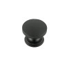 Hickory Hardware 1-3/8"DIA Inch Cabinet Knob | MATTE BLACK | PRO7MB