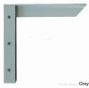 Wurth Gray Concealed Bracket | 24" | PROB080CH24GR