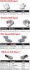Pride Industrial Pro Spoon Shelf Support Pol Brass | 1/4" HOLE | PROSS2114PB