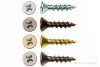 Flat Head #2 Phillips Drive | - Brite Brass - #5x5/8", Box of 1,000 | WW40700