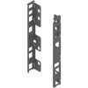 Blum Legrabox C Height Front and Rear Fixing Brackets | Rear (Left and Right Included), Screw-On (Screw Sold Sep) | ZB7C000S