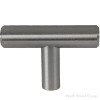 Wurth T-Bar Knob | Satin Nickel 1-Pack | WR01000037