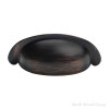 Wurth Bin Pull Series 3" Center to Center Zamak Cup Pull | Oil Rubbed Bronze | WR01000049