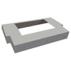 34-7/16" Silver-Metallic Straight T-Shaped Liner for SUT90870M | Range Hoods | 09081SS36SM1