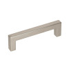 Amerock Monument Series 3-3/4 inCenter to Center Polished Nickel Pull, -BP36570PN | Bar Pulls | BP36570PN