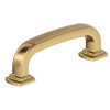Amerock Surpass Series 3 inCenter to Center Champagne Bronze Pull, -BP36897CZ | Bar Pulls | BP36897CZ