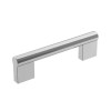 Amerock Versa Series 3-3/4 in (96 mm) Center to Center Polished Chrome Pull, -BP3691226 | BP3691226