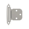 Amerock Self-Close Variable overlay Face Mount Hinge, Screw-on Polished Chrome - BPR762926 | BPR762926