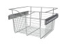 Rev-A-Shelf Pull-Out Closet Baskets, 18W X 16D X 11H | CB181611CR1