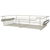 Rev-A-Shelf Wire Pullout Basket Satin Nickel 1/Box | 5" H X 24" W X 14" D | CBSL241405SN1