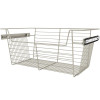 Rev-A-Shelf Wire Pullout Basket Satin Nickel 1/Box | 10" H X 24" W X 14" D | CBSL241410SN1