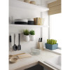 Federal Brace Stud Mounted Shelf Rod Steel | 8x4 | FB32160