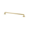 Berenson Folklore Modern Brushed Gold Appliance Pull | 12" | H83071MDB