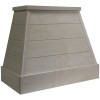 Omega National Products Tapered Shiplap Modern Farmhouse Wall Hood Paint Grade | 30" W | R19T030SMB1XUF1