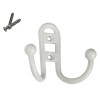 Wurth Double Hook | White | WR02000014