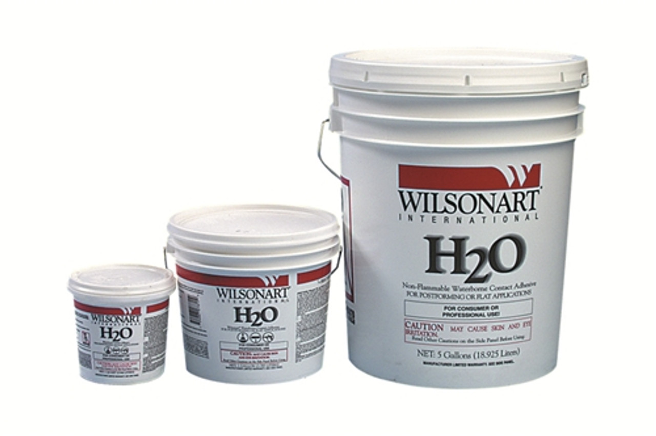 Wilsonart H2O Water-Based Low VOC Nonflammable Contact Adhesive (5 Gallon)