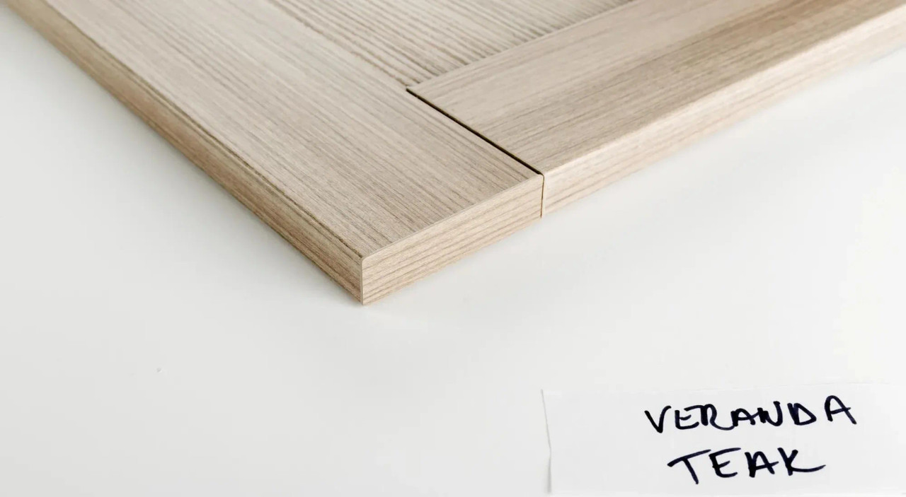 Wilsonart Veranda Teak Laminate, Postform