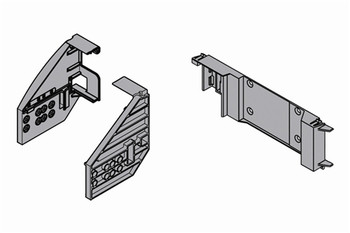 Blum SERVO-DRIVE Adapter Set for Horizontal Profile (Face Frame)