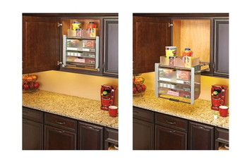 Rev-A-Shelf 5UPD24CRN Series Cabinet Pull-Down Universal Shelving System Wall Accessories