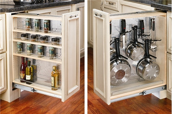  AIR BLOW Pull Out Spice Rack Organizer for Cabinet, 5 inch Wide Spice  Cabinet Organizer - Double Layer, Easy to Install Pull Out Cabinet Spice  Rack, Slide Out spice rack 
