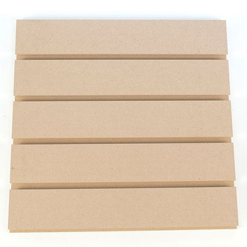 3/4" 48X96  SLOTS 3" Slatwal Paintgrade Grooved