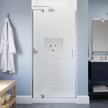 Wilder 30 In. To 36 In. Frameless Pivot Shower Door 